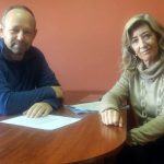 Adrian Colodner y. Gabriela Calvo. Profesionales del INTA.
