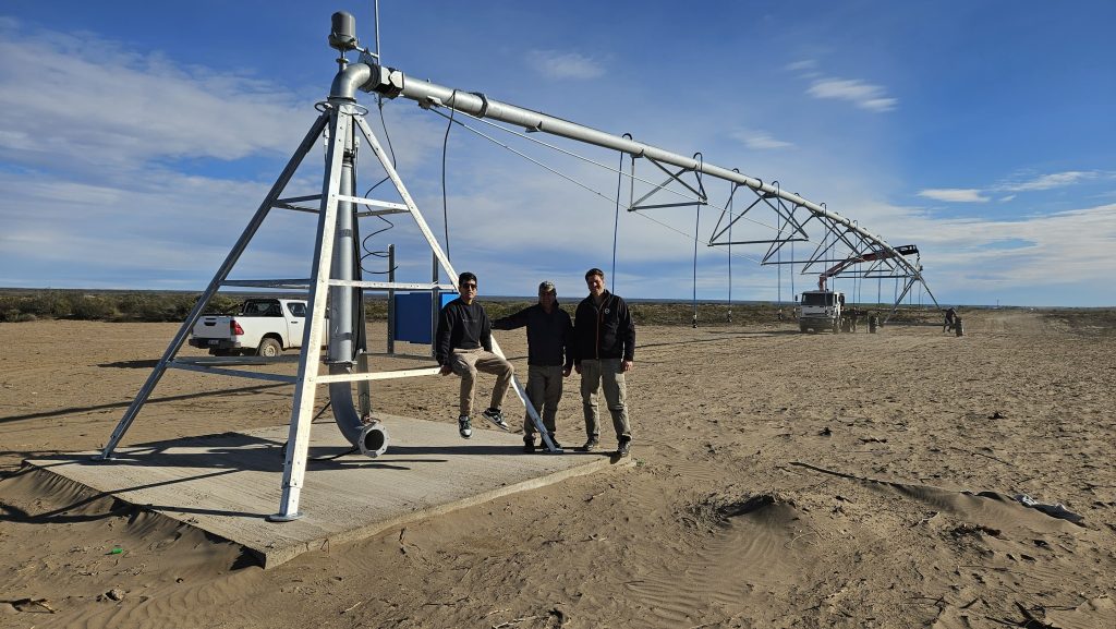 De izda a dcha. Nicolas García. Daniel García, Julián Leali
