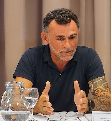 Sebastián Hernández presidente de la Federación de Productores de Fruta de Río Negro y Neuquén